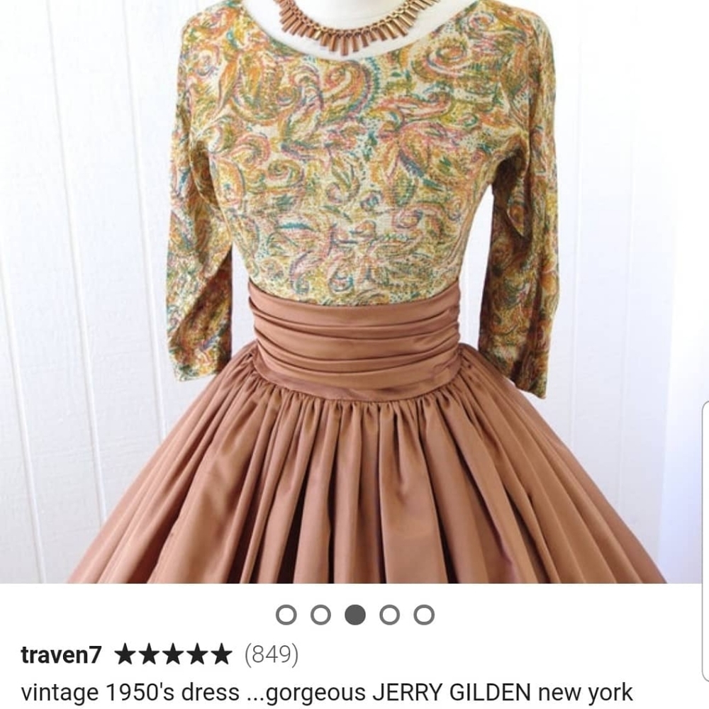 Jerry Golden Dress